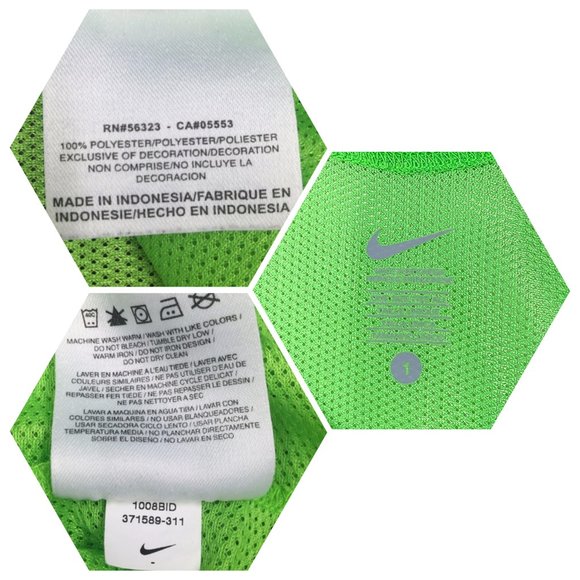 Nike Oversized Cropped Muscle Sheer Mesh Tank Top - Picture 8 of 8